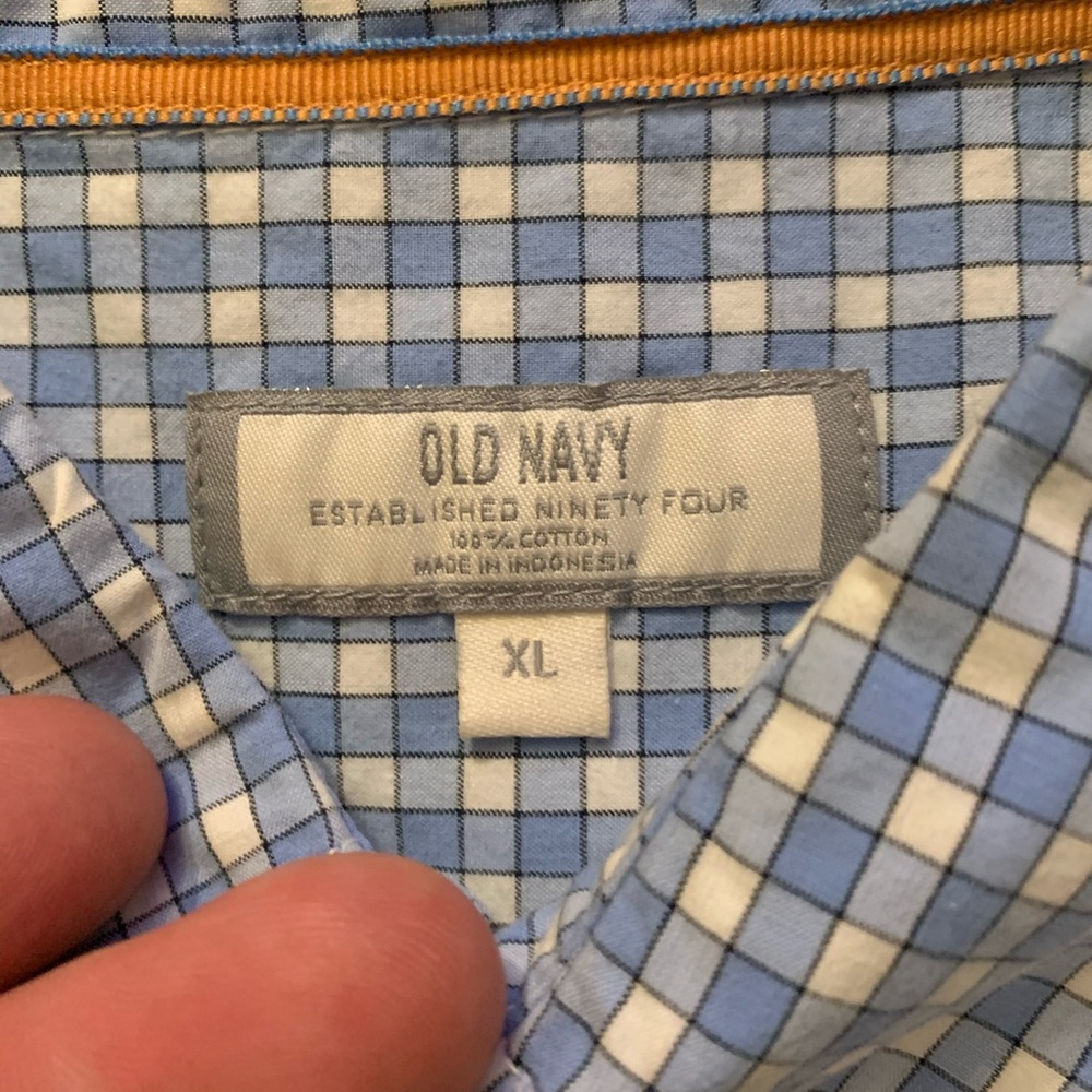 Checkered button down - Picture 2 of 2